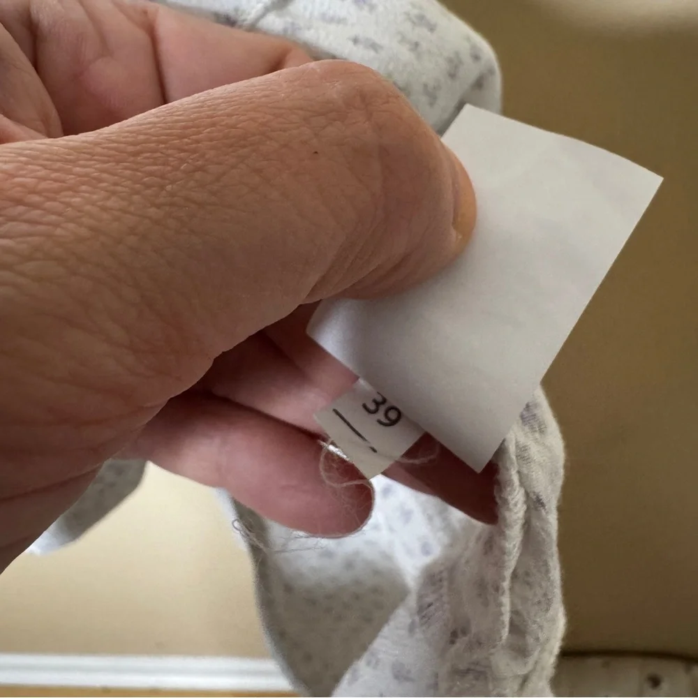 Brandy Melville Izzy Skirt White Maxi Floral Print Elastic Waist Boho - Picture 5 of 8